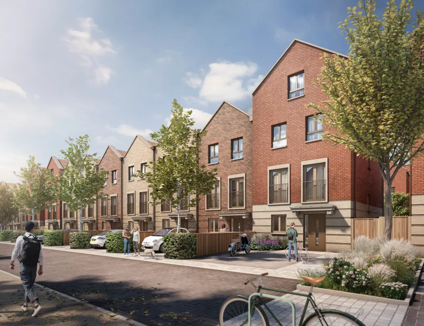 Southville Street Scene CGI
