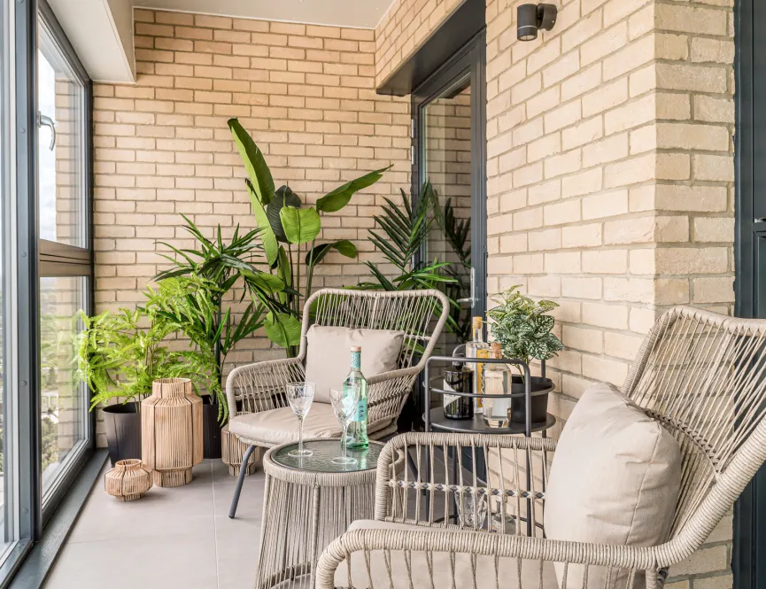 KBR, Show Home Balcony