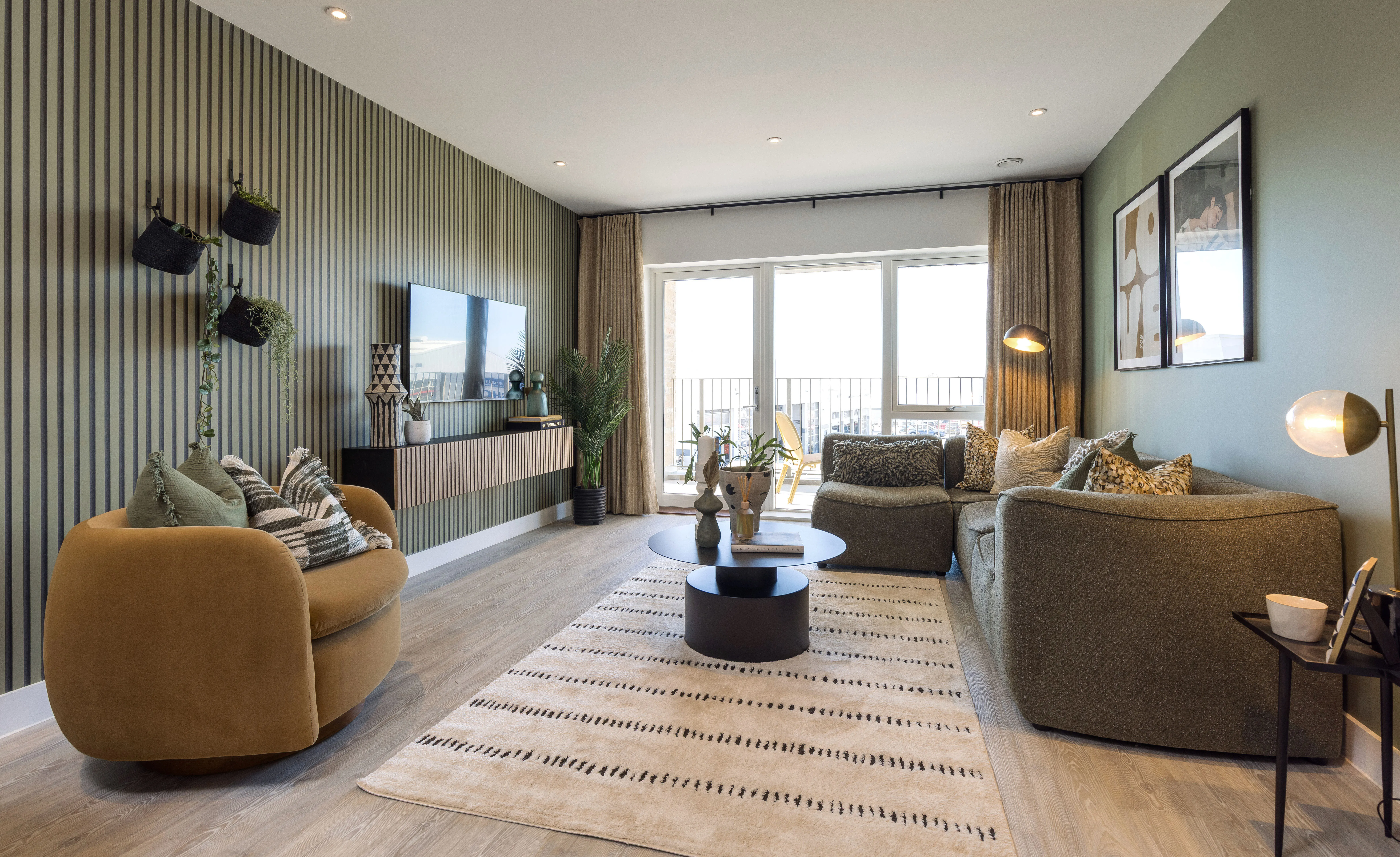Marleigh Park - Apartment A08, The Franklin Building - Living