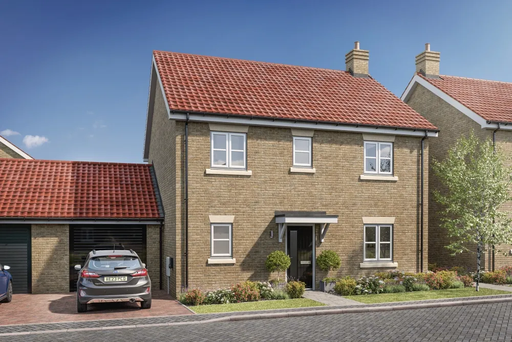 The Dove Housetype CGI - Farehurst Park, Fulbourn