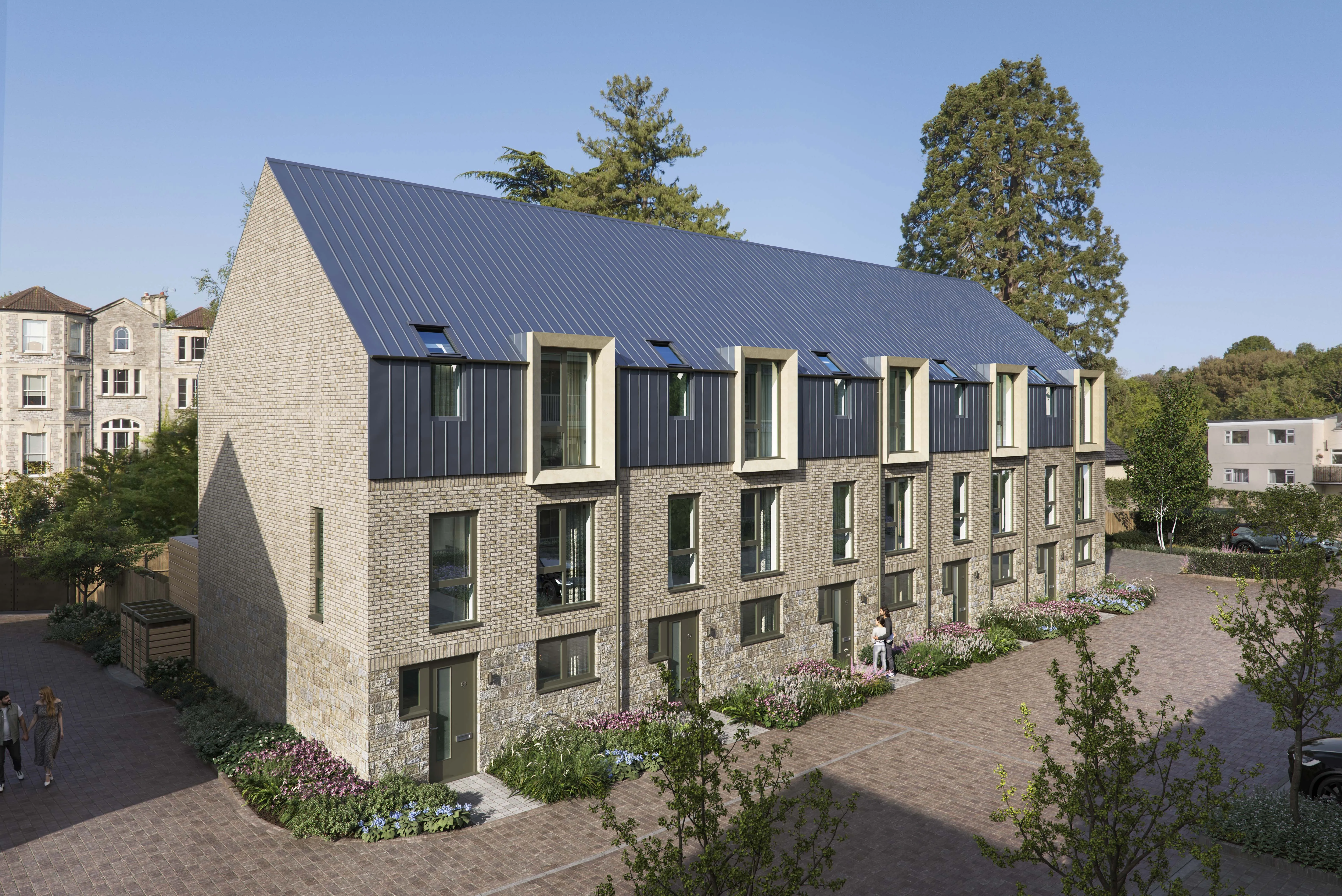 Clifton Collection, The Regency Mews, External CGI