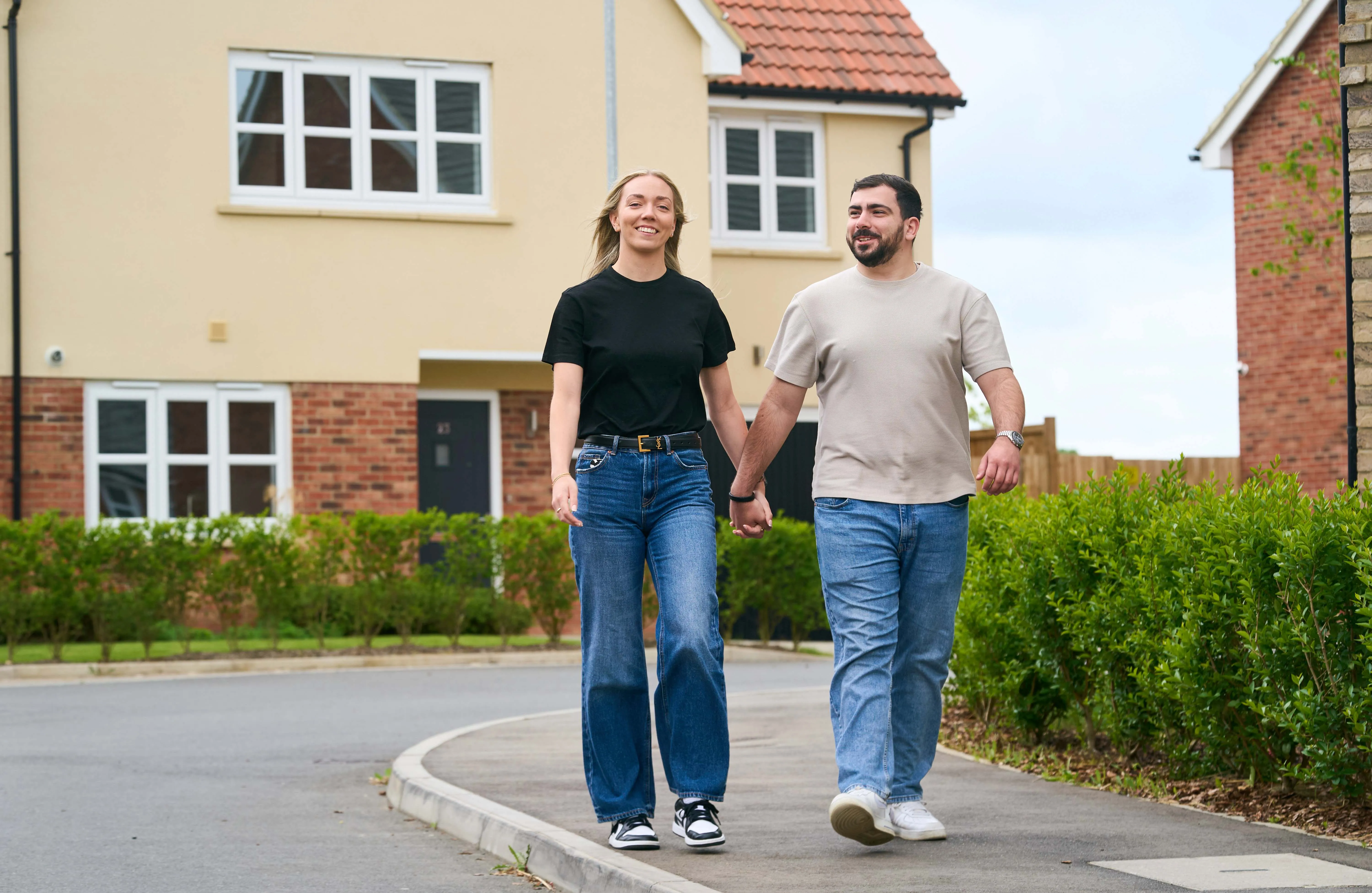 Laura and Diago at Chesterford Meadows 