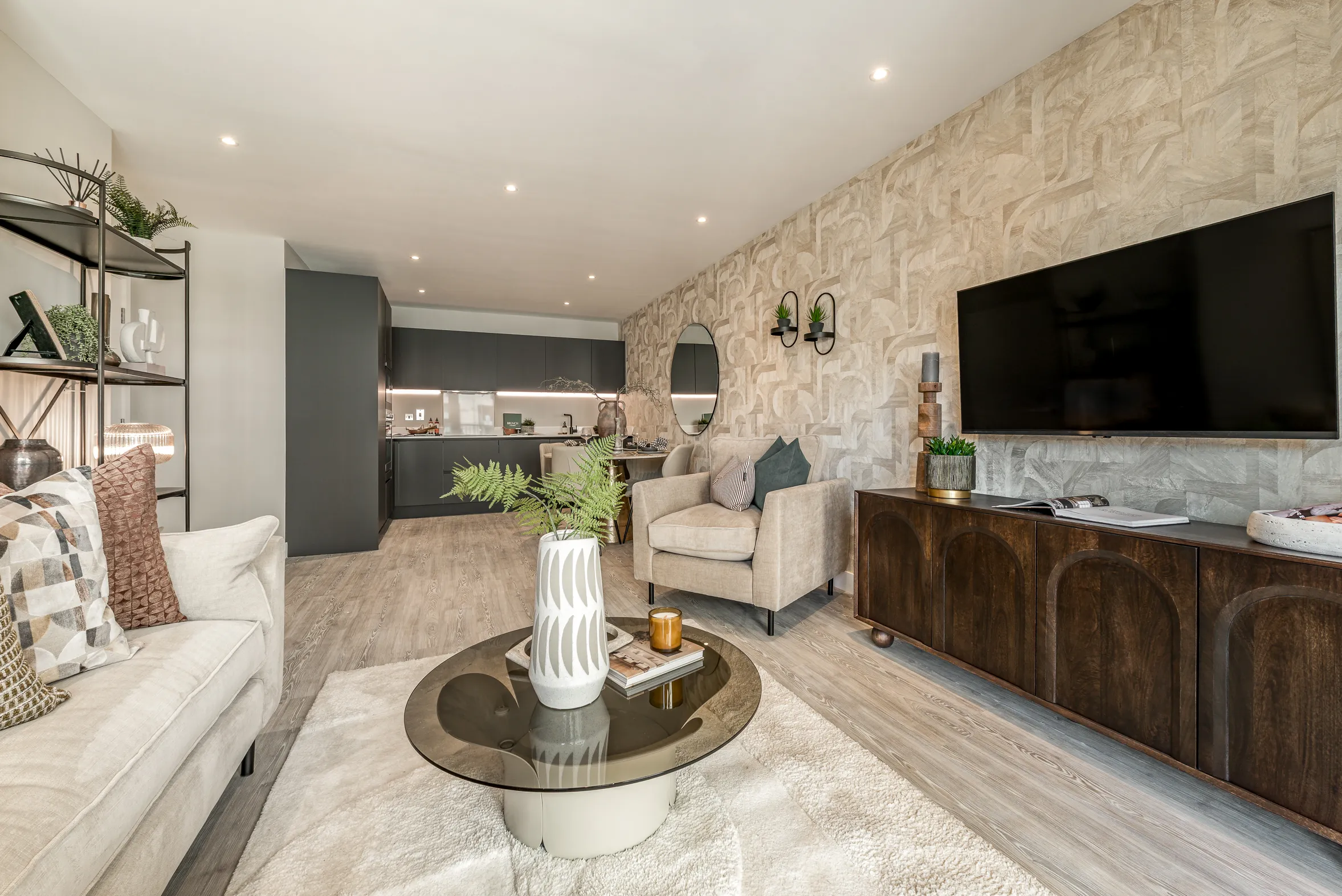 Wren House, Apartment 135 Living area