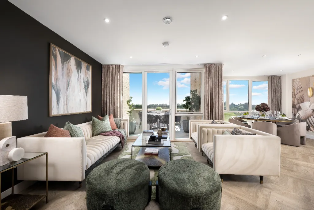 New Edited Living Room, Penthouse, The Icon