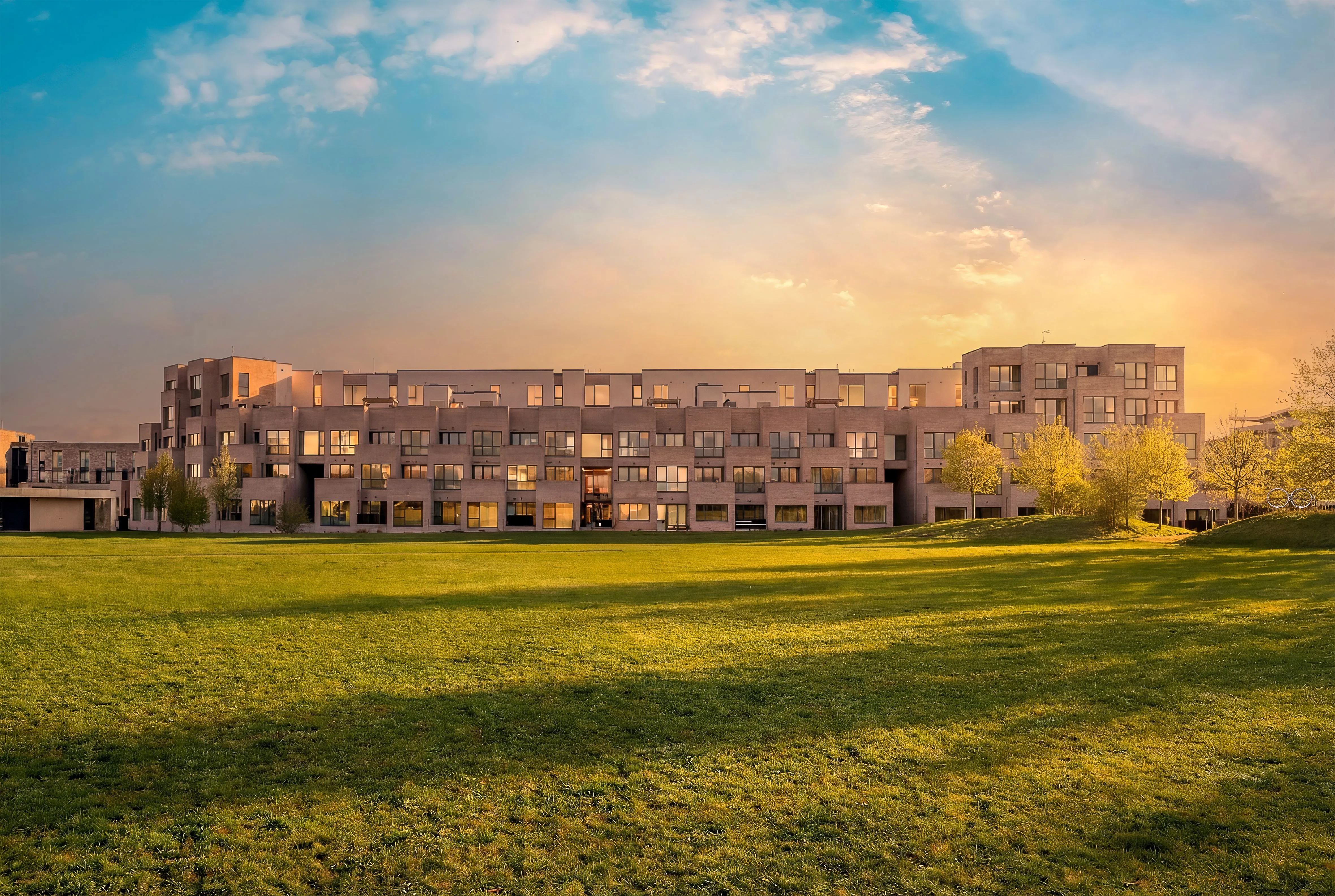 The Icon_From Cricket Pitch_Sunset